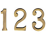 Antique Brass Door Numerals And Letters