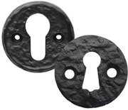 Black Antique Keyhole Covers