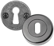 Pewter Keyhole Covers