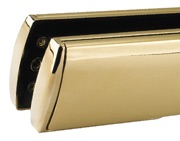 Mila ProStyle uPVC Telescopic Letter Box (310mm x 76mm), Polished Gold (PVD) - 110924