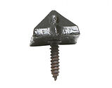 Kirkpatrick Black Antique Malleable Iron Screw Door Stud (22mm) - AB153