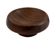 Hafele Cadogan Wooden Cupboard Knob (67mm Diameter), Walnut Lacquered - 195.79.711
