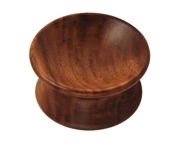 Hafele Yoyo Wooden Cupboard Knob (56mm Diameter), Walnut - 195.79.740