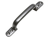 Kirkpatrick Smooth Black Malleable Iron Pull Handle (114mm) - AB2105