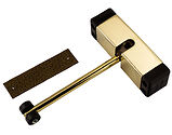 Frisco Eclipse Surface Mounted Door Closer, Polished Brass - 28992