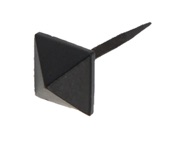 From The Anvil Pyramid Door Stud (15mm, 20mm Or 25mm), Black - 33193