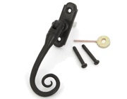 From The Anvil Left Or Right Handed Monkeytail Espagnolette Window Fasteners, Beeswax - 33224
