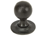 From The Anvil Round Mortice/Rim Knob Set, Beeswax - 33230 (sold in pairs)