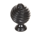 From The Anvil Twist Cabinet Knob (30mm), Beeswax - 33375