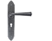 From The Anvil Gothic Door Handles (248mm x 44mm), Pewter - 33601 (sold in pairs)