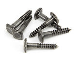 From The Anvil Black Lagg Bolts For Cottage Latch, Pewter - 33666B (Sold In Packs Of Six)