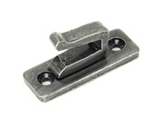 From The Anvil Blacksmith Window Hook Plate (58mm x 12mm), Pewter - 33669