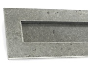From The Anvil Blacksmith Letter Plate (266mm OR 319mm), Pewter - 33680