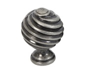 From The Anvil Twist Cabinet Knob (30mm), Pewter - 33691