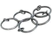 From The Anvil Curtain Ring, Pewter - 33737