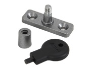 From The Anvil Locking Stay Pin (46mm x 15mm), Pewter - 33870