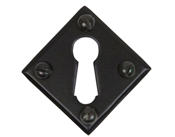 From The Anvil Standard Profile Diamond Escutcheon, Black - 33965
