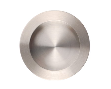 Excel Plain Circular Flush Pull (70mm), Satin Stainless Steel - 3804