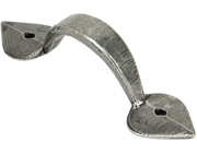 From The Anvil Shropshire D Pull Handles (73mm, 100mm Or 172mm C/C), Pewter - 45245