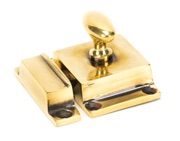 From The Anvil Cabinet Latch, Aged Brass - 46046