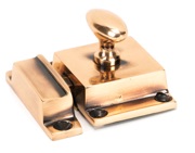 From The Anvil Cabinet Latch, Polished Bronze - 46050