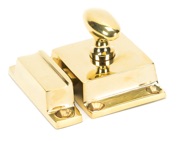 From The Anvil Cabinet Latch, Polished Brass - 46051