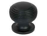 From The Anvil Beehive Cabinet Knob (30mm or 40mm), Matt Black - 46466