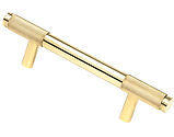 From The Anvil Half Brompton Cabinet Pull Handle (96mm, 160mm Or 224mm C/C), Polished Brass - 46864
