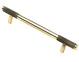From The Anvil Half Brompton Cabinet Pull Handle (96mm, 160mm Or 224mm C/C), Aged Brass - 46924