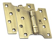 From The Anvil 4 Inch Parliament Hinges, Aged Brass - 49551 (sold in pairs) 