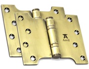 From The Anvil 5 Inch Parliament Hinges, Aged Brass - 49552 (sold in pairs) 