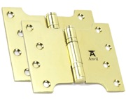 From The Anvil 5 Inch Parliament Hinges, Polished Brass - 49555 (sold in pairs) 