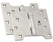 From The Anvil 5 Inch Parliament Hinges, Polished Stainless Steel - 49578 (sold in pairs) 