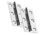 From The Anvil 2 Inch Cabinet Hinges, Polished Chrome - 49586 (sold in pairs) 