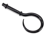 From The Anvil Hook Curtain Finial, Black - 49903 (Sold in pairs)