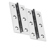 From The Anvil 2.5 Inch Cabinet Hinges, Polished Chrome - 49927 (sold in pairs) 