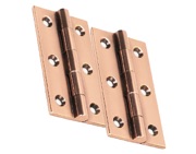 From The Anvil 2.5 Inch Cabinet Hinges, Polished Bronze - 49929 (sold in pairs) 