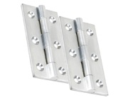From The Anvil 2.5 Inch Cabinet Hinges, Satin Chrome - 49930 (sold in pairs) 