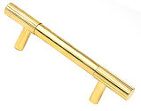 From The Anvil Judd Cabinet Pull Handle (96mm, 160mm Or 224mm C/C), Polished Brass - 50370