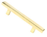 From The Anvil Scully Cabinet Pull Handle (96mm, 160mm Or 224mm C/C), Polished Brass - 50492