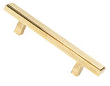 From The Anvil Scully Cabinet Pull Handle (96mm, 160mm Or 224mm C/C), Aged Brass - 50506