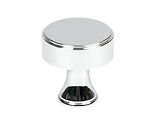 From The Anvil Scully Cabinet Knob (25mm, 32mm Or 38mm), Polished Chrome - 50526