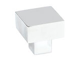 From The Anvil Albers Cabinet Knob (25mm x 25mm, 30mm x 30mm OR 35mm x 35mm), Polished Chrome - 50706
