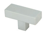 From The Anvil Albers T-Bar Cabinet Knob (50mm x 20mm), Satin Chrome - 50722