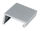 From The Anvil Plain Edge Cabinet Pull (30mm, 70mm OR 170mm c/c), Satin Chrome - 50726