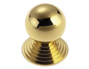 Croft Architectural Ball & Step Cupboard Door Knob, 32mm, *Various Finishes Available - 5102