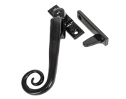From The Anvil Left Or Right Handed Monkeytail Locking Night Vent Window Fastener, Black - 51417
