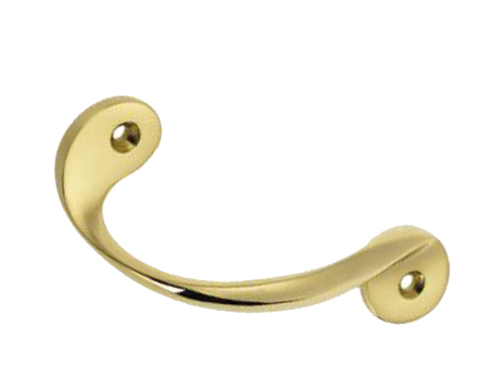 Croft Architectural Twisting Cupboard Pull Handle, 113mm, *Various Finishes Available - 5207