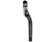 Mila Prolinea Curve Espagnolette Locking Handle, 40mm Pin Length (Left Or Right Handed), Smokey Chrome - 561374