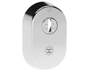 Mila Supa Secure Escutcheon (52mm x 80mm) Grade 304, Polished Stainless Steel - 579081 (sold as set)